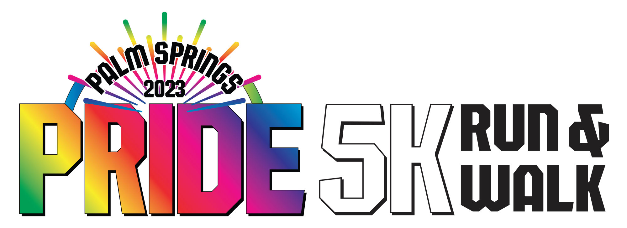 Palm Springs Pride Run Logo